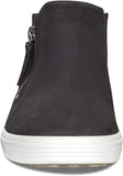 ECCO - Zapatilla para mujer con cremallera de corte bajo, suave 7