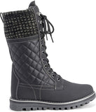 Botas de nieve para mujer, térmicas, impermeables, de caña alta.