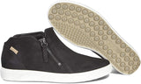 ECCO - Zapatilla para mujer con cremallera de corte bajo, suave 7